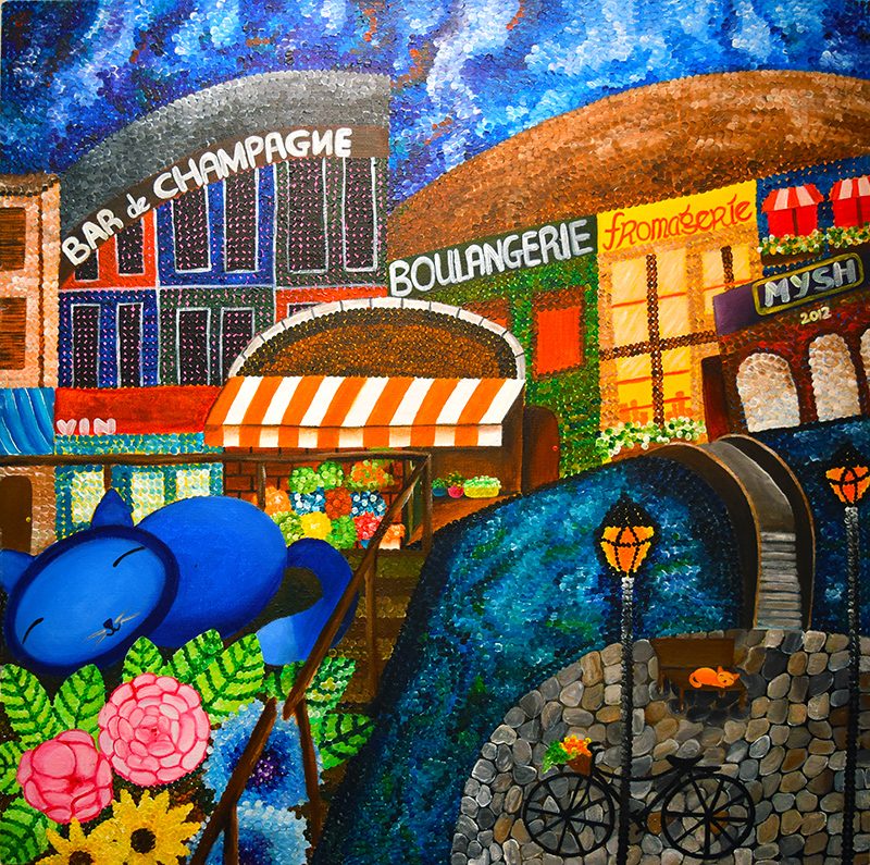Michelle Chang - Exhibitions - Blue Lotus Fine Art