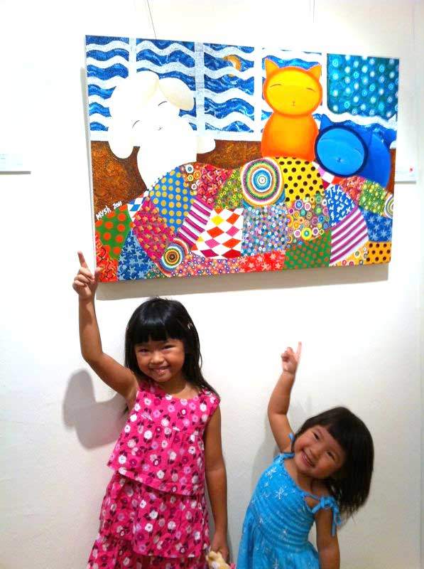 Michelle Chang - Purrealism: Eat. Paint. Love. Exhibition